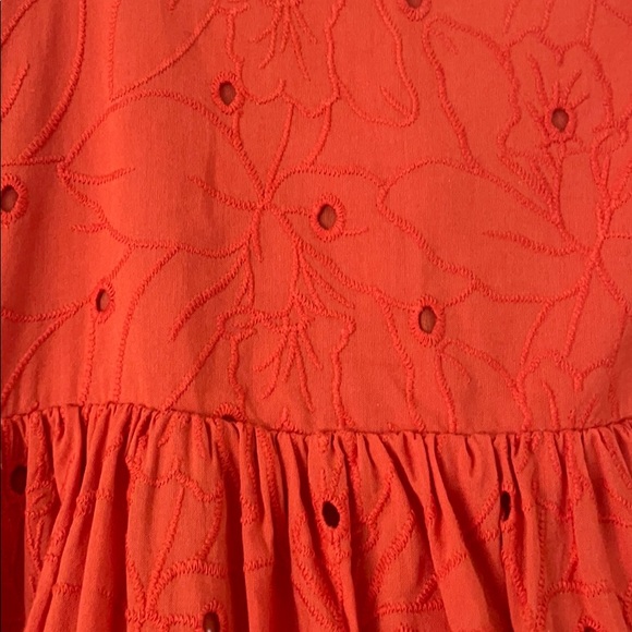 Madewell Eyelet Summertime Midi Dress - Picture 3 of 5